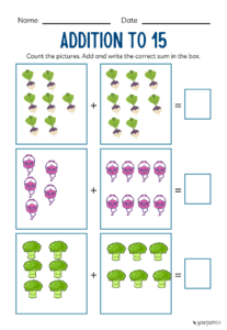 first grade math worksheets