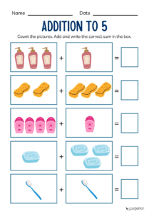 first grade math worksheets