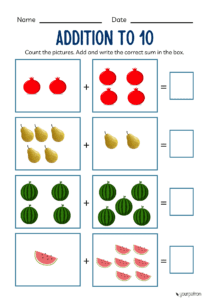 Counting Backward Worksheets For Grade 1