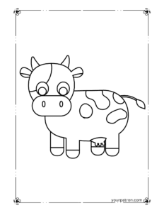 Coloring Sheets Farm Animals