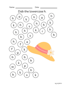 lowercase alphabet practice