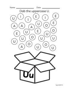 A to Z Capital And Small Letters Worksheets