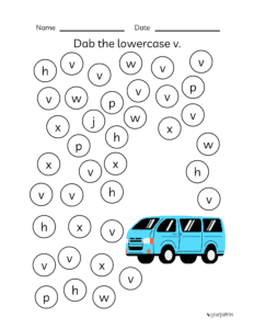 Lowecase alphabet practice