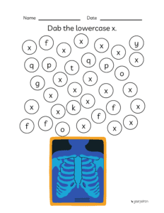 Lowecase alphabet practice