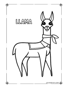 Coloring Sheets Farm Animals