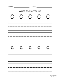 Alphabet Practice Worksheets