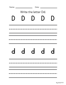 Alphabet Practice Worksheets