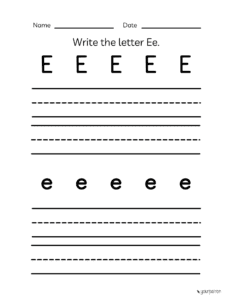 Alphabet Practice Worksheets