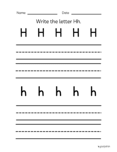 Alphabet Practice Worksheets