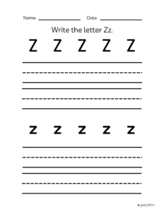 alphabet practice worksheets