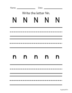 alphabet practice worksheets