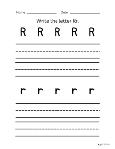 alphabet practice worksheets