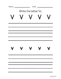 alphabet practice worksheets