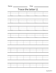 alphabet tracing worksheets