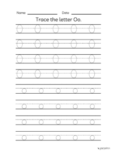 alphabet tracing worksheets