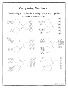 Composing Numbers Worksheets