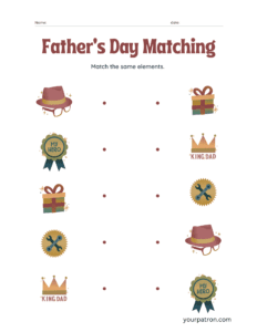 fathers day worksheets
