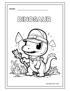 Dinosaur Coloring Pages