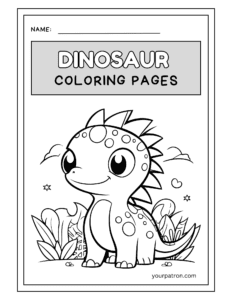 Dinosaur Coloring Pages