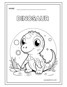 Dinosaur Coloring Pages