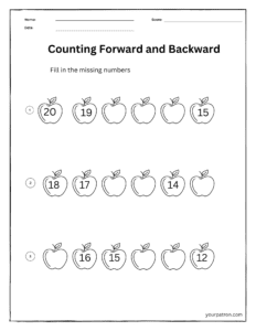 Skip Counting Worksheets For Grade 2