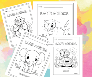 land animals coloring pages