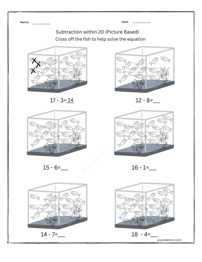 Cross_Off_Pictures_Subtraction_Worksheet_fish