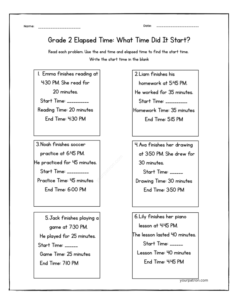 elapsed-time-worksheets-grade-2-find-start-time-worksheet